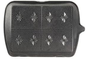 LAGRANGE Jeu de plaques Gaufrettes, compatible avec tous les gaufriers "Premium", Plaques en fonte d'aluminium, Revêtement antiadhésif double couche, 010222