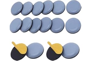 KURKIP Suwaki meblowe do dywanów i podłóg z twardego drewna, samoprzylepne podkładki do mebli samoprzylepne podkładki pod meble