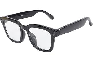 Annadue AI Translation Smart Glasses, Bluetooth 5.3 Translator Glasses 1080p HD Camera för Affärsresor, Realtidsspråköversättning, Lätt PC+TR-ram.