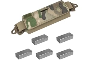 Peminkoo Sac d'équilibre Tactique pour Casque Rapide N.VG Accessoires de Chasse pour O.PS Fast B.J P.J M.H M.ICH A.RC