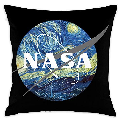 666pc Nasa Logo Van Gogh Decorative Lumbar Pillow Covers Case Pillowcases Fundas Para Almohada