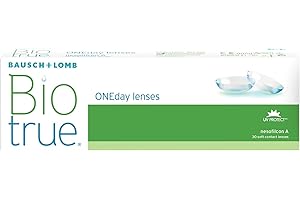 Biotrue ONEday Lenti a Contatto Giornaliere Correttive, 30 Lenti, BC 8.6 mm, DIA 14.2 mm, -2.0 Diopt