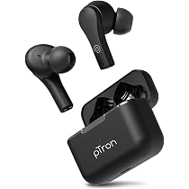 pTron Bassbuds Neo TWS Earbuds, HD Mic & TruTalk AI-ENC Calls ...
