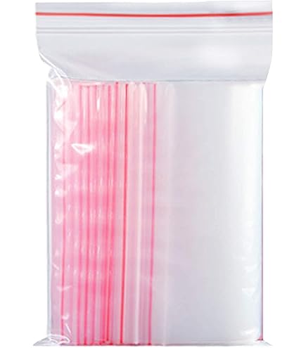 Sacchetti Zip – 100% Compostabili E Riciclabili, Spessore 50 Micron, Set E Dimensioni A Scelta (80 X 120 Mm (1000 Sacchetti)) Trasparente - Foto 4