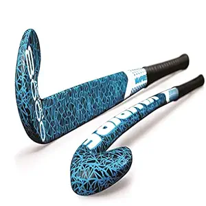 BAS Vampire Vision 8000 Wooden Composite Painted Carbon Black Touch Hockey Stick (Full Size)