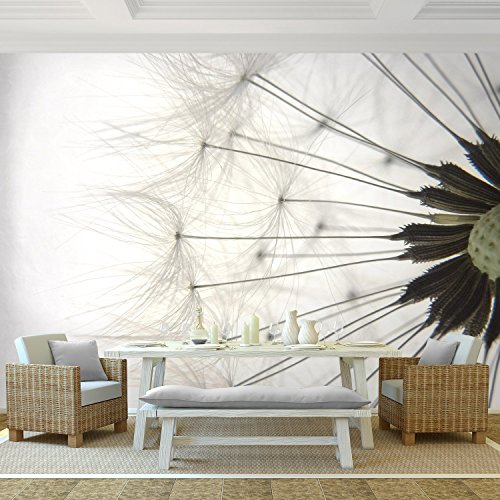 Fototapete Pusteblume 352 x 250 cm – Vliestapete – Wandtapete – Vlies Phototapete – Wand – Wandbilder XXL – !!! 100% MADE IN GERMANY !!! Runa Tapete 9002011c - 2