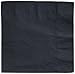 Produktbild amscan 3-Ply Luncheon Napkins Tableware, Jet Black Party-Zubehör, Papier, 6.6 x 6.6 x 1.1 inches, 12
