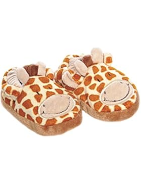 Babysutten Krabbelschuhe, Giraffe, gemustert, ab ca. 6 Monaten