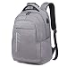 Produktbild JL Laptop Notebook Männer Rucksack, Geschäftsreisen mit Kopfhöreranschluss und USB-Aufladung Kennwortsperre Diebstahlsicherung Große Collegetasche für Männer und Frauen,LightGray