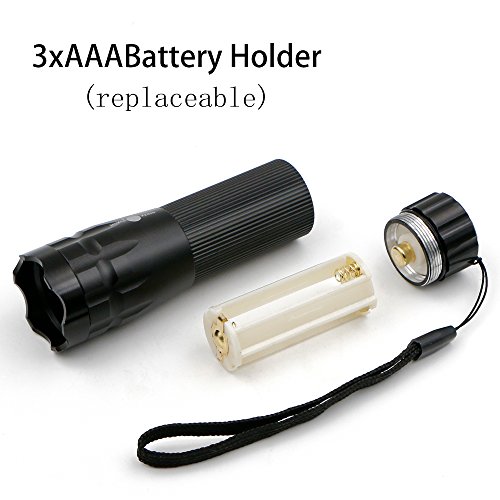 LED Fahrradbeleuchtung set, Bukm LED Fahrradlampe Fahrradlicht Sport Frontlicht und Rücklicht für Radfahren, Camping und täglichen Gebrauch, Wasserdicht - 4