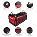 Aomaso Auto Trunk Organizer Nylon Foldable Design For All Vehicles Cars and Home With Triangle Warning