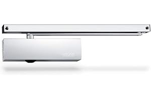 GEZE Türschließer, TS 3000 V, Gleitschiene, silber