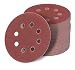 Produktbild 125 mm red Exzenter Schleifscheiben, passend für FESTOOL ETS 125 Q EQ und EQ-Plus Sortiment SET 100 Scheiben P800 P600 P400 P320 P240, red Film
