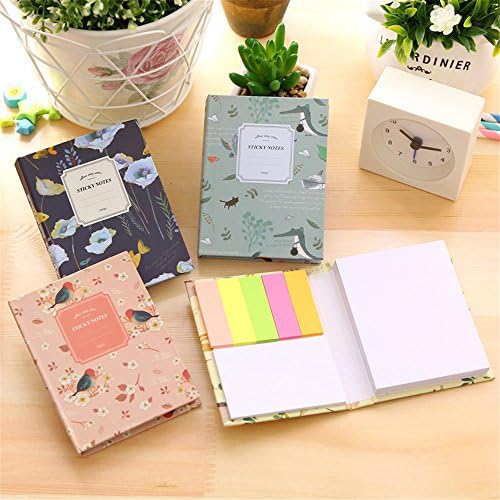 Affe 4 Pcs/Lot Cute Painting Notepad Combination Sticky Notes N Times Posted Notepad-Memo Pads-Sticky Note-Label