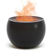 SALKING Flame Diffuser for Essential Oils, 150ml Fire Aromatherapy Essential Oil Diffuser, Small Ultrasonic Cool Mist Humidif