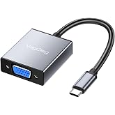 VegGieg Type-C to VGA 1080P 60Hz &Ccedil;evirici D&ouml;n&uuml;şt&uuml;r&uuml;c&uuml; Kablo Adapt&ouml;r