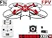 Produktbild MJX X102H von FM-electrics | XXL - Quadrocopter mit C4008 Wifi FPV Kamera in HD und riesen Reichweite, Mit Headless-Mode und One-Key Return, Sonderedition mit Fernsteuerung für Mode 1-4, Looping-Funktion, mit Wlan Kamera in HD