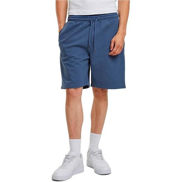 Urban Classics Heavy Sand Washed Sweat Shorts Pantaloncini, Black, XL Uomo - 7