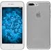 Produktbild PhoneNatic Case für Apple iPhone 7 Plus Hülle Silikon weiß transparent Cover iPhone 7 Plus Tasche + 2 Schutzfolien