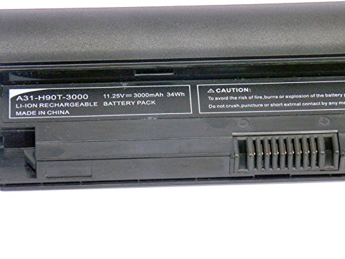 11.25V 3000mAh Laptop Akku A31-H90T-3000 MSN 44045805 H90T Netbook für Medion Akoya E1317T E1318T Touch 10 Series Medion MD98442 MD98443 MD98447 MD98448 MD98449 MD98522 MD98709 MD99240 MD99330 Series H90T Netbook Series - 4