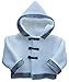 Brecrest Fashion Baby-Boys Zip Zap GG0822 Cardigan, White (White/Navy), 0-3 Months (Manufacturer Size:1 Month)