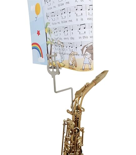 Lira Per Sassofono Tenore - Accessorio Da 25cm Argento Per Marching Band