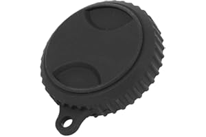 TOPIKY Tapa de Lente de Silicona Suave, Tapa de Lente de cámara Ligera portátil Cubierta de protección Accesorio de fotografía para Insta 360 One R de 1 Pulgada Lentes