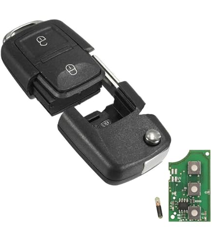 ECSiNG 10 Lame Chiave HU66/HAA In Bianco – Sostituzione Per Telecomandi Smart Key Di Auto (Audi/VW)