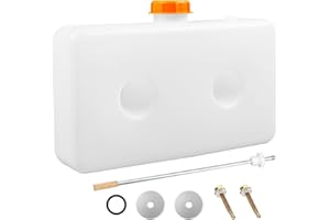 HOIIME Serbatoio dell'olio combustibile in plastica da 7 l, serbatoio dell'olio in plastica, serbatoio dell'olio, barilotto dell'olio per il riscaldamento a terra del diesel, Eberspacher,