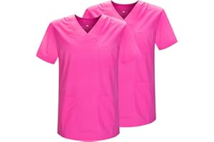 MISEMIYA - Pack 2 Pcs - Casaca Sanitario Unisex Uniformes Sanitarios Uniforme Sanitario - 2-817