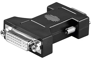 GOOBAY Wentronic MMK ADAP DVI F > 15 pin HD M (VGA) - Adaptador para cable (DVI-I, 15 VGA HD M, Macho/hembra)