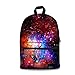 Produktbild BOAOGOS Laptoprucksäcke Casual Tagesrucksäcke Frauen Rucksack Fashion Canvas Galaxy Star Universe Space Drucken Rucksäcke Mädchen Schule Tasche Geschenke, 2 U 0030 J, 39 x 29 x 17,5 cm