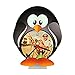 Produktbild Tischuhr personalisierten Druck Personalisierte Foto Geschenk Animal Penguin Pinguin