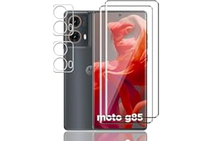 Tzstz 2+2 sztuki Szkło hartowane ochronne do Motorola Moto G85 5G twardość 9H Odporna na zarysowania folia ochronna na ekran HD