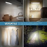 AVANTEK LED Nachtlicht mit Bewegungsmelder, Schrankleuchte mit Magnet, 60 Lumen, 100° drehbar, einstellbarer Sensorkopf, Kaltweiß - 6