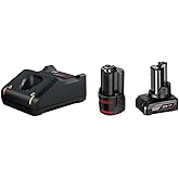 Bosch Professional 12V System Akku Starterset (inkl. GBA 2.0 Ah Akku + GBA 4.0 Ah Akku + Ladegerät GAL 12V-40, im Karton)