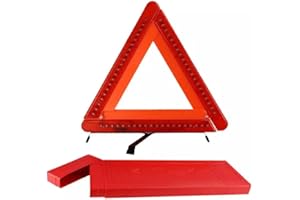 LEDWARNING Triangle de signalisation Lumineux 60 LEDs à Piles Vendeur et Stock en France
