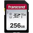 Transcend 300S 256GB SD Card, SDXC, C10, UHS-I U3, V30, 3D NAND Flash, Five-Year Limited Warranty - TS256GSDC300S
