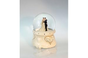 Spieluhrenwelt MMM GmbH, 857960 Spieluhr Glitzerkugel Hochzeitspaar