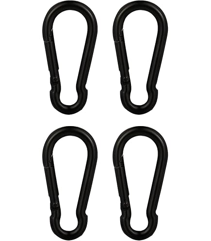 Lot De 2 Œillets Écrous M10 - Anneau Femelle 15kg - Noir - Pour Lampe Lustre - Uxcell