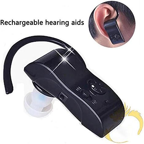 HSDMF Hearing Aid Rechargeble Bluetooth Type Personal Sound Amplifier,B-155 Best Digital Hearing Adjustable