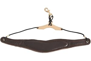 MONLIYA UCTOP STORE High Quality Adjustable Tenor Leather Alto Saxophone Strap with Golden Metal Hook Cattlehide Sax Aiguillette Strap Comfortable and Durable