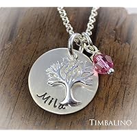 Namenskette *Lebensbaum* 925 Silber