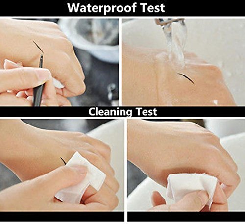 Fashion Liquid Wasserdichte Eyeliner Gel Make Up Eye Liner Schatten Gel Schwarz Kosmetik 2 Typen zur Wahl - 7