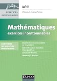 Image de Mathématiques Exercices incontournables MPSI - 3e éd. : Conforme à