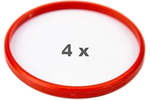 4 x pneugo! Anelli di centraggio per cerchi in alluminio 72.2 mm - 66.6 mm