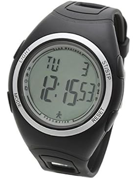 [LAD WEATHER] 3D Beschleunigungssensor Schrittzähler Übung & Fitness Kalorienzähler Laufen / Joggen / Gehen Sportuhr...