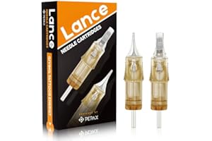 TONBAO Tattoo Cartridge Nadeln - 20 Stück 1007RLL Professional Tatooine Nadeln Disposable Standard Round Liner Tattoo Zubehör für Tattoo Maschinen