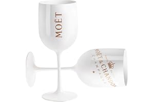 Bicchiere champagne Moët & Chandon Ice Imperial in plastica (White, 2)