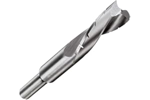 ENT EUROPEAN NORM TOOLS ENT 45242 brocas para ranurar, espiral de Rotación hacia la izquierda acero para herramientas, Diámetro (D) 10 mm, NL 45 mm, GL 140 mm, rotación hacia la izquierda, S 13 mm